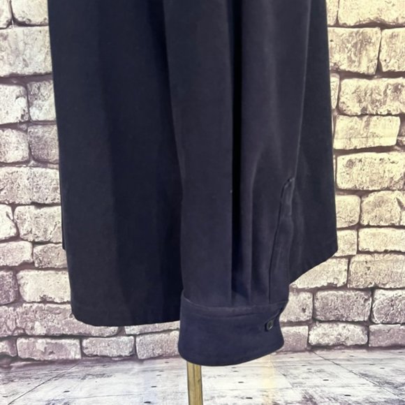 Josephine Chaus Sport Navy long Sleeve Button Down Jacket Size XL - Picture 5 of 9